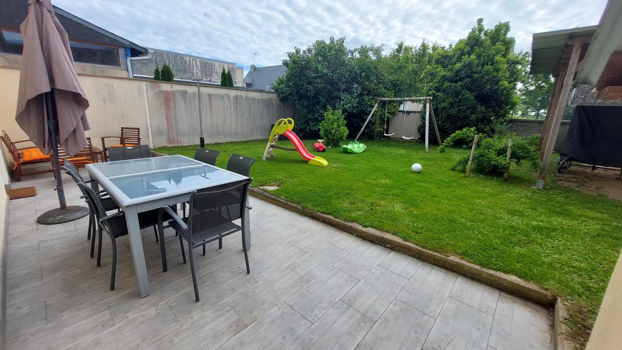 Le So Wild, Maison Avec Jardin Clos, Terrasse Amenagee, 5 Mn A Pied Commerce, Terrain De Tennis, A 800 M De La Plage D'Omaha Beach Jeux Arcade, Jouets, Materiel Jeunes Enfants Enfants, Table Ping-Pong ヴィエルヴィル・シュル・メール エクステリア 写真