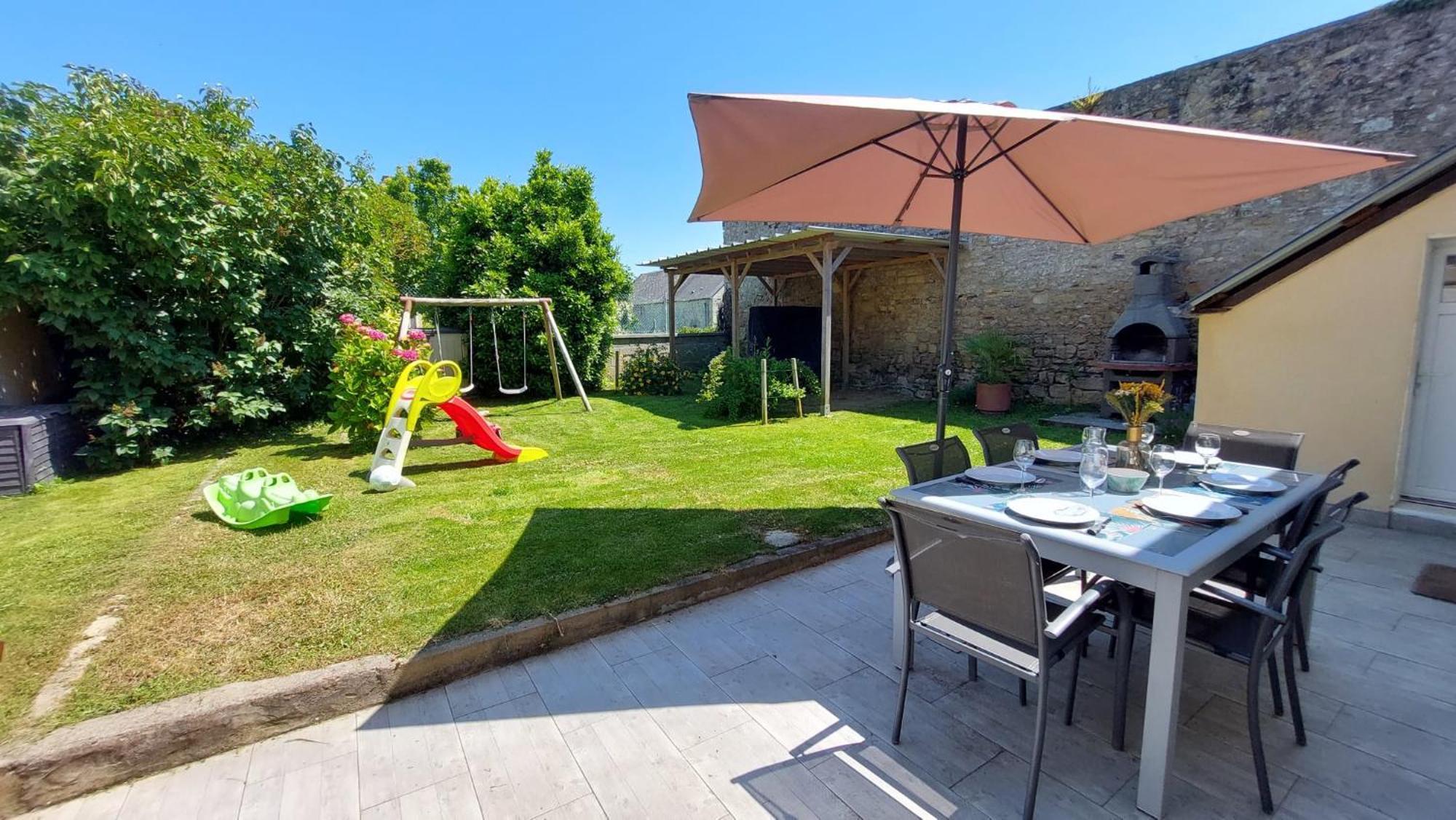 Le So Wild, Maison Avec Jardin Clos, Terrasse Amenagee, 5 Mn A Pied Commerce, Terrain De Tennis, A 800 M De La Plage D'Omaha Beach Jeux Arcade, Jouets, Materiel Jeunes Enfants Enfants, Table Ping-Pong ヴィエルヴィル・シュル・メール エクステリア 写真